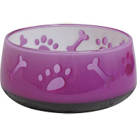Миска Croci Doggy напівпрозора, для котів і собак, пластик, фіолетова, 300 мл, 10 см Миска Croci Doggy напівпрозора, для котів і собак, пластик, фіолетова, 300 мл, 10 см