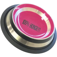 Миска Croci Fancy для собак, метал, рожева, 1 л, 18 см Миска Croci Fancy для собак, метал, рожева, 1 л, 18 см