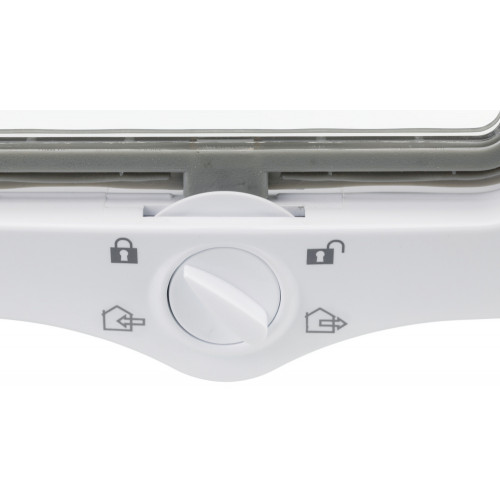 Дверцята Trixie 4-Way Flap Door with Tunnel для котів, з додатковими елементами, білі, 20×22 см
