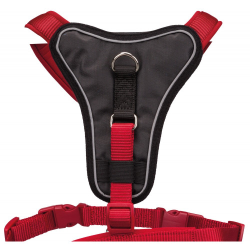 Шлея Trixie Premium Y-Harness для собак, 30-37 см, 10 мм, розмір XXS-XS, червоний