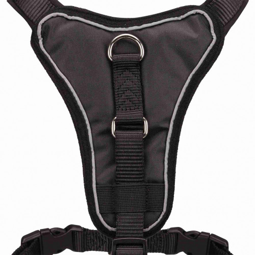Шлея Trixie Premium Y-Harness для собак, 33-42 см, 10 мм, розмір XS, чорний