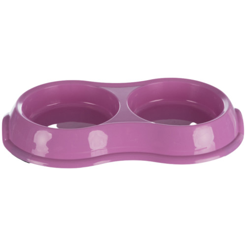 Миска подвійна Trixie, для кішок, 0.2 л, 11 см