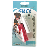 Зубная щетка Croci Gill's для собак, 2 шт Зубная щетка Croci Gill's для собак, 2 шт