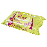 Влажные салфетки Croci Gill's Lemongrass для кошек и собак, с ароматом аргана, 40 шт Влажные салфетки Croci Gill's Lemongrass для кошек и собак, с ароматом аргана, 40 шт
