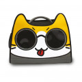Рюкзак Croci Catmania Tomodachi для котів до 10 кг, сірий, 40×20×36 см