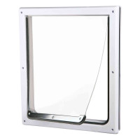 Дверцята Trixie 2-Way Flap M-XL, для собак, 39 × 45 см, білий Дверцята Trixie 2-Way Flap M-XL, для собак, 39 × 45 см, білий