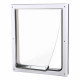 Дверца Trixie 2-Way Flap M-XL, для собак, 39×45 см, белый