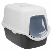 Туалет-будиночок Trixie Be Eco Vico для котів, біло-чорний, 40×40×56 см Туалет-будиночок Trixie Be Eco Vico для котів, біло-чорний, 40×40×56 см
