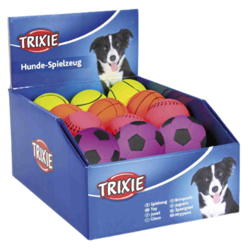 Іграшка Trixie м'яч неоновий, для собак, 6 см