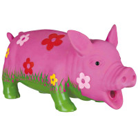 Іграшка Trixie Pig Dog Toy для собак, свиня у квітах, 20 см Іграшка Trixie Pig Dog Toy для собак, свиня у квітах, 20 см