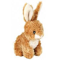 Игрушка Trixie, кролик плюшевый, для собак, 15 см, 4 шт Игрушка Trixie, кролик плюшевый, для собак, 15 см, 4 шт