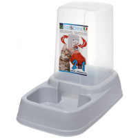 Диспенсер для воды и корма Georplast для кошек и собак, 3.7 л, 33.5×20×27.5 см Диспенсер для воды и корма Georplast для кошек и собак, 3.7 л, 33.5×20×27.5 см
