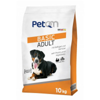 Сухой корм PetQM Dog Basic Adult with Poultry & Vegetables для собак, с птицей и овощями, 10 кг Сухой корм PetQM Dog Basic Adult with Poultry & Vegetables для собак, с птицей и овощями, 10 кг