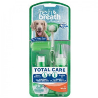 Набор TropiClean Fresh Breath для ухода за ротовой полостью, для собак крупных пород, 59 мл Набор TropiClean Fresh Breath для ухода за ротовой полостью, для собак крупных пород, 59 мл