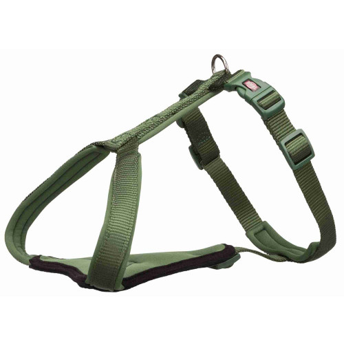 Шлея Trixie Premium Y-Harness для собак, 75-95 см, 25 мм, розмір L, лісовий