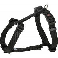 Шлея Trixie Premium H-Harness для собак, 52-75 см, 20 мм, размер M-L, черный Шлея Trixie Premium H-Harness для собак, 52-75 см, 20 мм, размер M-L, черный