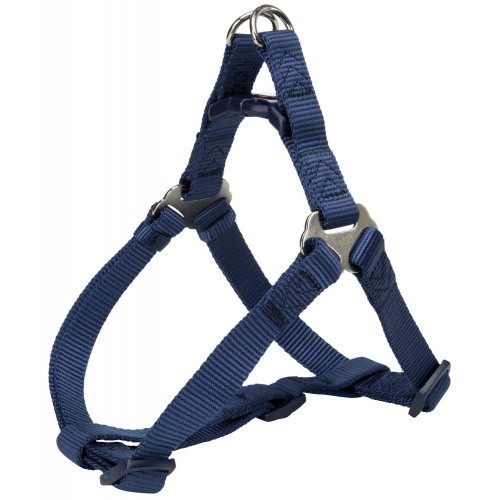 Шлея Trixie Premium One Touch Harness, для собак, 40-50 см, 15 мм, розмір S, індиго