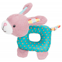 Игрушка Trixie Junior кролик плюшевый, для собак, 16 см Игрушка Trixie Junior кролик плюшевый, для собак, 16 см
