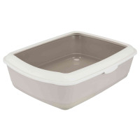 Туалет с рамкой Trixie Classic, для кошек, пластик, 37×15×47 см Туалет с рамкой Trixie Classic, для кошек, пластик, 37×15×47 см