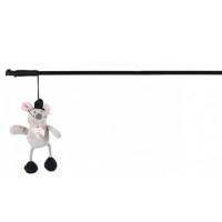 Игрушка Trixie удочка с мышкой, для кошек, 31 см Игрушка Trixie удочка с мышкой, для кошек, 31 см