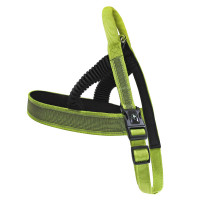 Шлея Croci Hiking AntiShock для собак, регульована, нейлон, зелений, 2.5×70-80 см Шлея Croci Hiking AntiShock для собак, регульована, нейлон, зелений, 2.5×70-80 см