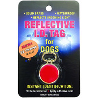 Брелок с адресником Coastal ID Tag, для собак, красный Брелок с адресником Coastal ID Tag, для собак, красный