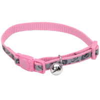 Безопасный светоотражающий ошейник Coastal Lazer Brite для кошек, розовый сердце, 1×30 см Безопасный светоотражающий ошейник Coastal Lazer Brite для кошек, розовый сердце, 1×30 см