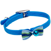 Безопасный ошейник Coastal Sassy для кошек, синий, 1×25 см Безопасный ошейник Coastal Sassy для кошек, синий, 1×25 см