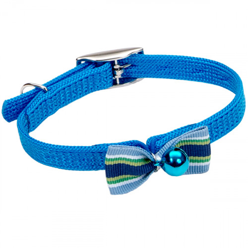 Безпечний нашийник Coastal Sassy для кішок, синій, 1 × 25 см