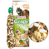 Ласощі Versele-Laga Crispy Sticks Rice&Vegetables для хом'яків, щурів, мишей, 110 г Ласощі Versele-Laga Crispy Sticks Rice&Vegetables для хом'яків, щурів, мишей, 110 г