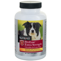 Успокаивающее средство Nutri-Vet Pet-Ease Extra Strength для собак средних и крупных пород, 60 табл Успокаивающее средство Nutri-Vet Pet-Ease Extra Strength для собак средних и крупных пород, 60 табл