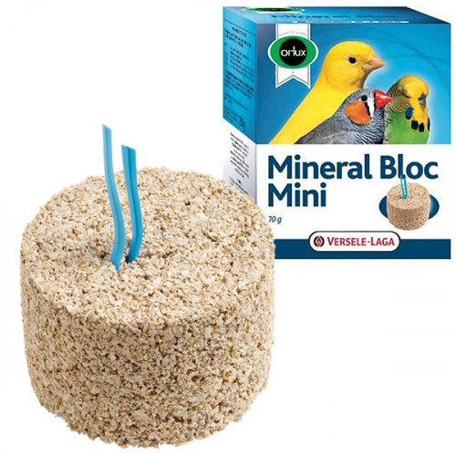 Минеральный блок Versele-Laga Orlux Mineral Bloc Mini для мелких птиц, 70 г