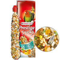 Ласощі екзотичні фрукти Versele-Laga Prestige Sticks Big Parakeets Exotic Fruit для середніх папуг, 140 г Ласощі екзотичні фрукти Versele-Laga Prestige Sticks Big Parakeets Exotic Fruit для середніх папуг, 140 г