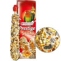 Лакомство орехи с медом Versele-Laga Prestige Sticks Big Parakeets Nuts & Honey для средних попугаев, 140 г Лакомство орехи с медом Versele-Laga Prestige Sticks Big Parakeets Nuts & Honey для средних попугаев, 140 г