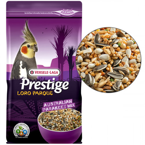 Корм Versele-Laga Prestige Premium Loro Parque Australian Parakeet Mix для попугаев, 1 кг