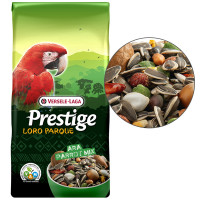 Корм Versele-Laga Prestige Premium Loro Parque Ara Parrot Mix для великих папуг, 15 кг Корм Versele-Laga Prestige Premium Loro Parque Ara Parrot Mix для великих папуг, 15 кг