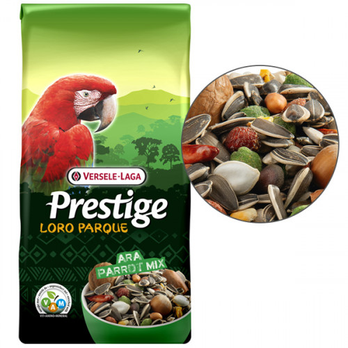 Корм Versele-Laga Prestige Premium Loro Parque Ara Parrot Mix для крупных попугаев, 15 кг