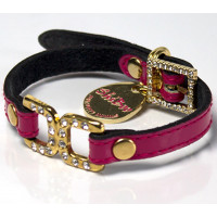 Ошейник Shiboo Candy Pink для собак, розовый, 1×30 см Ошейник Shiboo Candy Pink для собак, розовый, 1×30 см