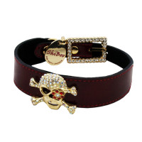 Нашийник Shiboo Candy Pink Pirate-25 для собак, рубін-білий, 2.5 × 35 см Нашийник Shiboo Candy Pink Pirate-25 для собак, рубін-білий, 2.5 × 35 см