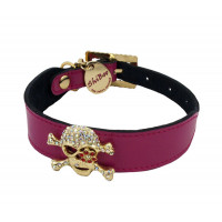 Ошейник Shiboo Candy Pink Pirate-25 для собак, розовый, 2.5×35 см Ошейник Shiboo Candy Pink Pirate-25 для собак, розовый, 2.5×35 см