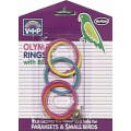 Игрушка Vo-Toys Olympic Rings для попугаев, с колокольчиком