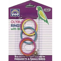 Іграшка Vo-Toys Olympic Rings для папуг, з дзвіночком Іграшка Vo-Toys Olympic Rings для папуг, з дзвіночком