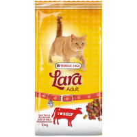 Сухой корм Lara Adult Beef flavour для кошек, с говядиной, 10 кг Сухой корм Lara Adult Beef flavour для кошек, с говядиной, 10 кг