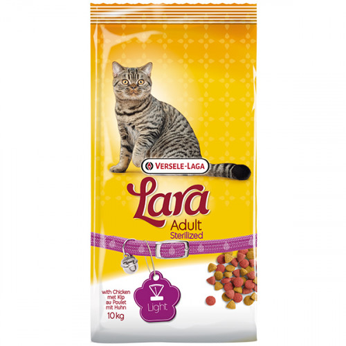 Сухий корм Lara Adult Sterilized для стерилізованих кішок, 10 кг