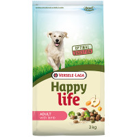 Сухий корм Happy Life Adult with Lamb для собак середніх і великих порід, з ягням, 3 кг Сухий корм Happy Life Adult with Lamb для собак середніх і великих порід, з ягням, 3 кг