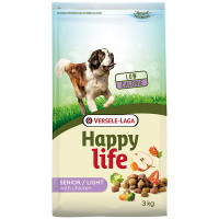 Сухой корм Happy Life Senior Light with Chicken для пожилых собак, с курицей, 3 кг Сухой корм Happy Life Senior Light with Chicken для пожилых собак, с курицей, 3 кг