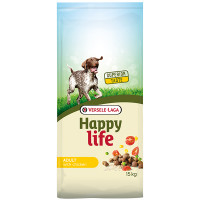 Сухий корм Happy Life Adult with Chicken для собак всіх порід, з куркою, 15 кг Сухий корм Happy Life Adult with Chicken для собак всіх порід, з куркою, 15 кг