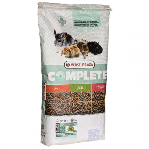Корм Versele-Laga Complete Chinchilla & Degu для шиншилл и дегу, 8 кг