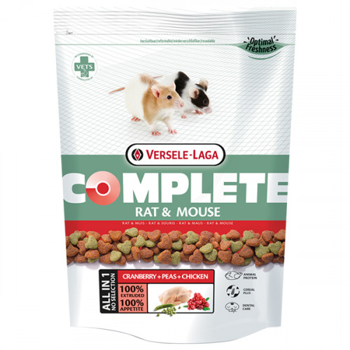 Корм Versele-Laga Complete Rat & Mouse для крыс и мышей, 500 г
