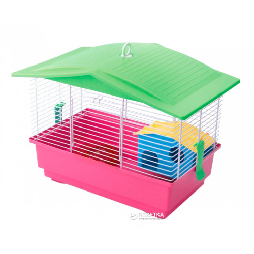 Клітка Imac Remy для хом'яків, рожевий, 42 × 26 × 32 см